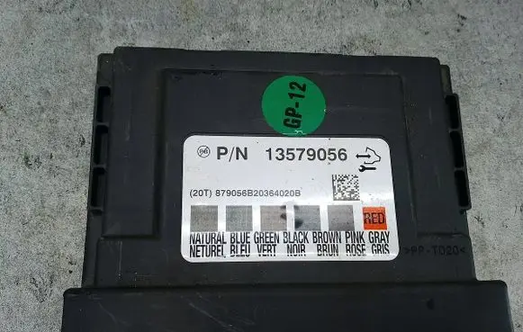 Opel Astra J Comfort/convenience module 13579056