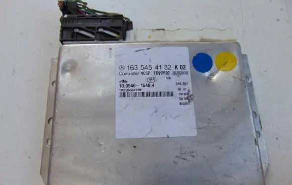 Mercedes-Benz ML W163 ESP (stability system) control unit 1635454132