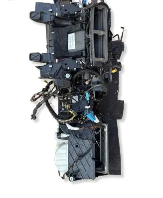 Interior heater climate box assembly