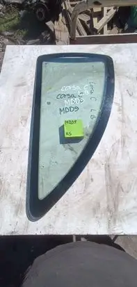 Opel Corsa C Rear door window glass 1212123