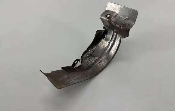 Jaguar XF X250 Exhaust heat shield 4R8Q6K733DB