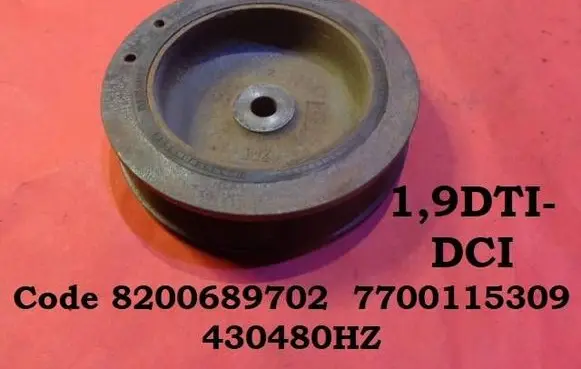 Renault Laguna I Crankshaft pulley 8200689702 7700115309 430480HZ