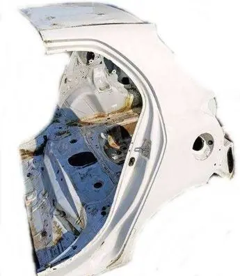 Toyota Yaris Rear quarter panel 