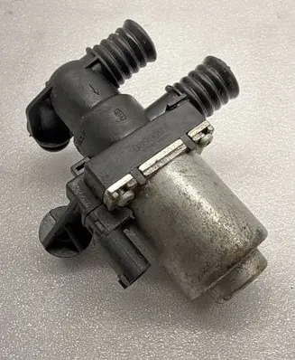 Coolant heater control valve