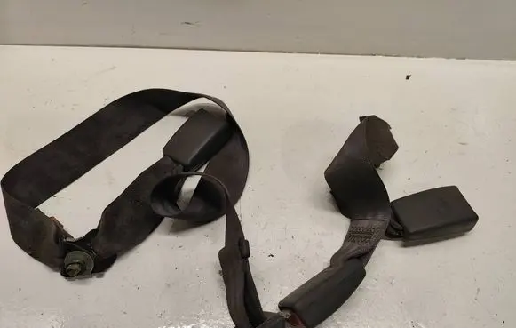 Middle seatbelt buckle (rear)