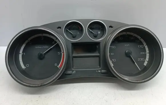 Peugeot 308 Speedometer (instrument cluster) 9665107480 610335 503001550309