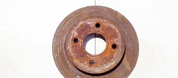Ford Focus Rear brake disc neventiliuojamas