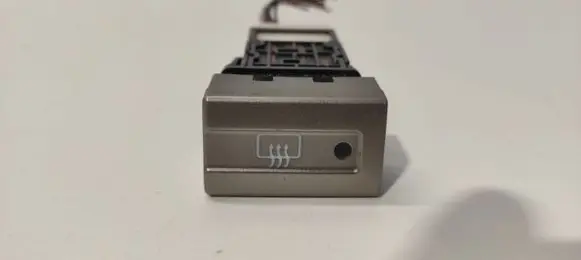 Windscreen/window heater switch