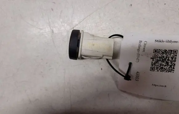 Citroen Berlingo Windscreen/window heater switch 9644851077