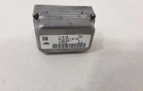 Opel Astra H ESP acceleration yaw rate sensor 13130348