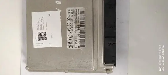 Mercedes-Benz A W168 Engine control unit/module A0275455232 0281001990
