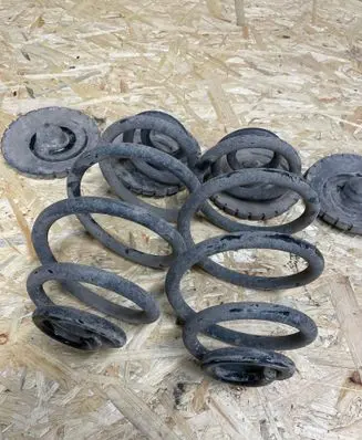 Rear coil spring