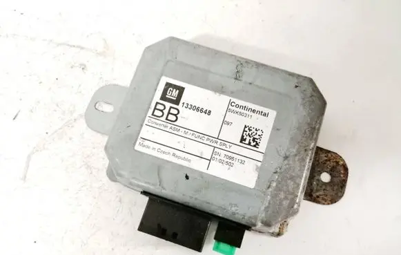 Opel Mokka X GPS navigation control unit/module 13306648 5WK50311