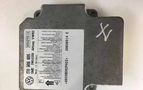 Volkswagen Touran I Airbag control unit/module 1T0909605 5WK43150