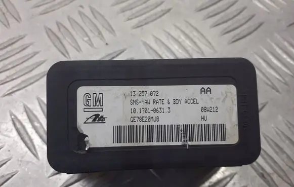 Opel Zafira B ESP acceleration yaw rate sensor 13257072