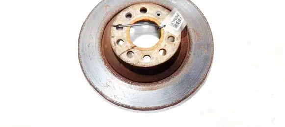 Audi A6 S6 C6 4F Rear brake disc neventiliuojamas