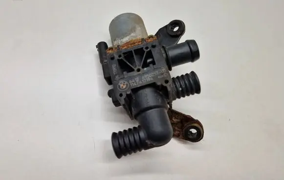 Coolant heater control valve
