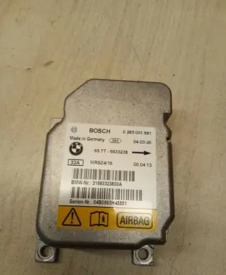 BMW 3 E46 Airbag control unit/module 0285001681 6933238 31693323800A