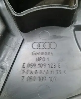 Audi A4 S4 B6 8E 8H Timing belt guard (cover) E059109123G