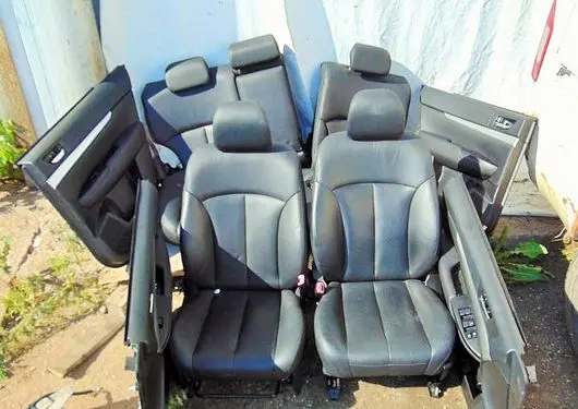 Subaru Legacy Seat and door cards trim set 