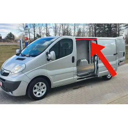Opel Vivaro Sliding door rubber seal