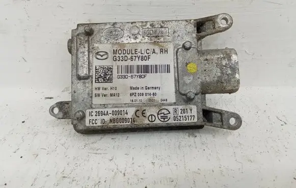 Mazda 3 II Blind spot module G33D67Y80F 6PZ00901460 2694A009014