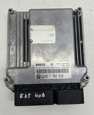 BMW 7 E65 E66 Engine control unit/module 7793519 1039S03253 0281010899