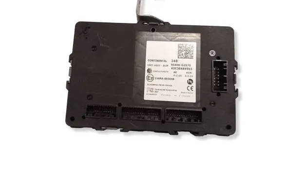 Hyundai Ioniq Other control units/modules 95400G2570 116RA003058 A2C38489503