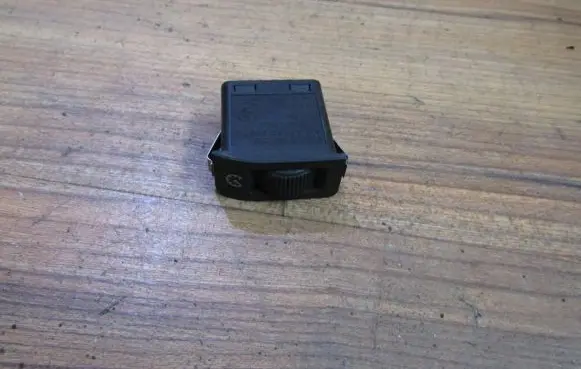 Panel lighting control switch