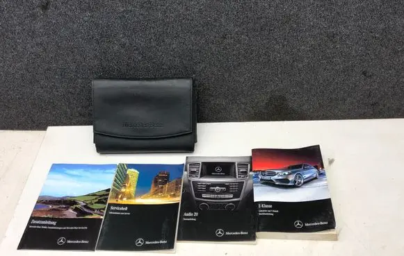 Mercedes-Benz E W212 Owners service history hand book 
