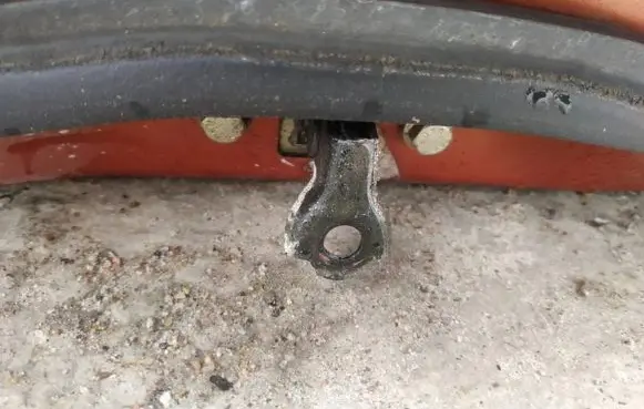Nissan Note (E11) Front door check strap stopper 