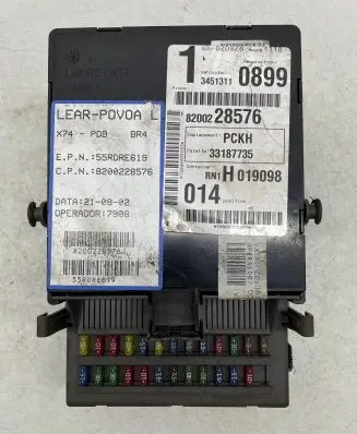 Renault Laguna II Fuse module 8200228576 3451311 019098