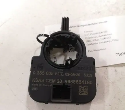Citroen C4 I Picasso Steering angle sensor 0265005517 9658684180