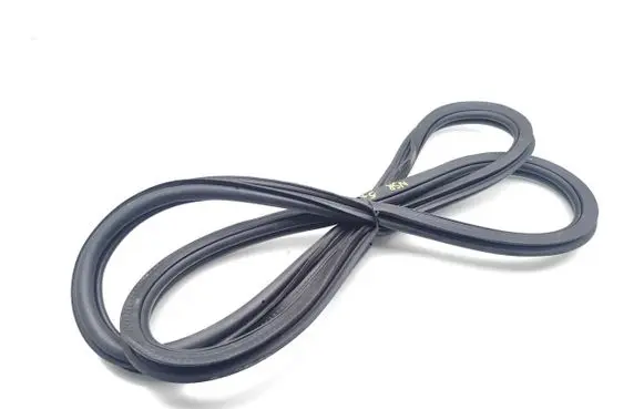 Rubber seal rear door