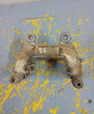 Audi A6 S6 C6 4F Brake caliper pad carrier rear
