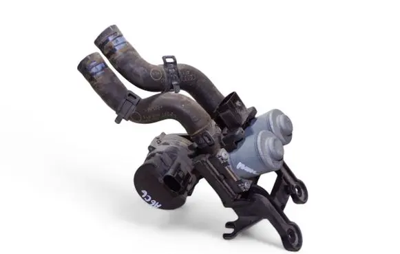 Coolant heater control valve