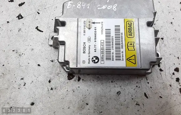 BMW 1 E81 E87 Airbag control unit/module 6577918443201