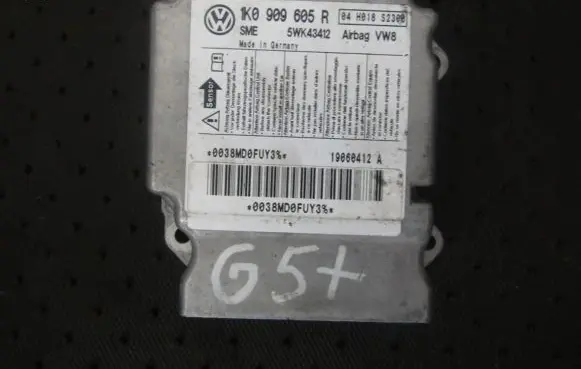 Volkswagen Golf VI Airbag control unit/module 1k0909605r