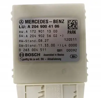Mercedes-Benz C W204 Wing mirror control module 