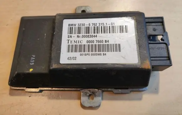 BMW 7 E65 E66 Steering rack control module 32306762315101 6762315101 67623151