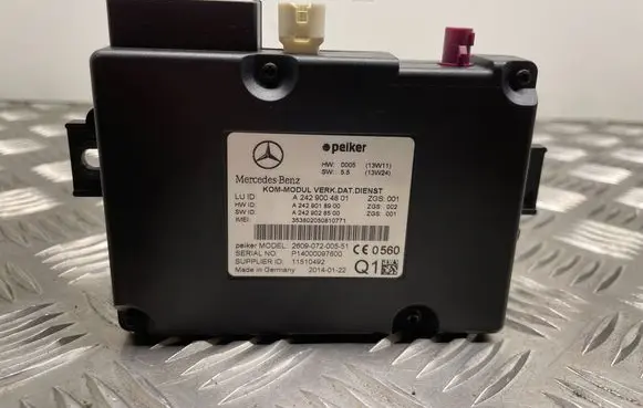 Mercedes-Benz C W204 Other control units/modules A2429004801 A2429018900 A2429028500