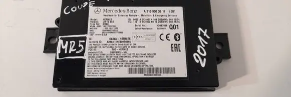 Mercedes-Benz E W213 Bluetooth control unit module A2139003617