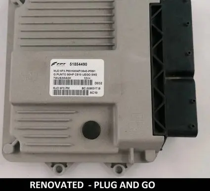 Fiat Punto Evo Engine control unit/module 51854490 0098317 GPNNT090HF