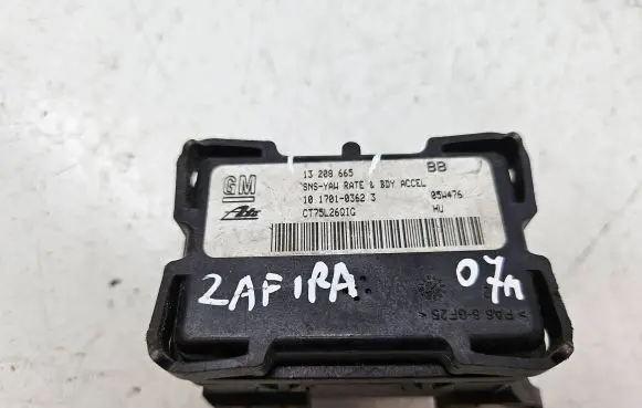 Opel Zafira B ESP (stability system) control unit 13208665