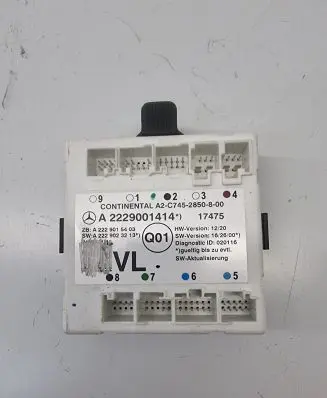 Mercedes-Benz GLC C253 Door control unit/module A2229001414 A2229023213 A2229015403