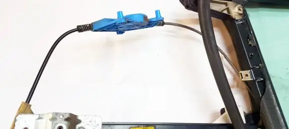 Audi A4 S4 B6 8E 8H Sliding door window regulator with motor 8E0839462B