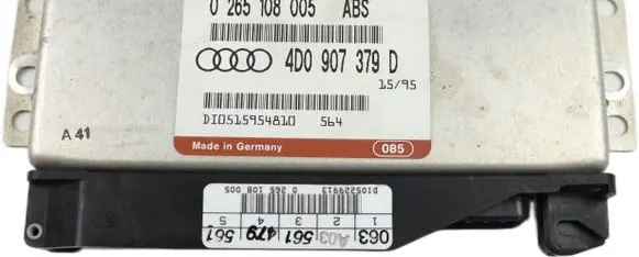 Audi A6 S6 C5 4B ABS control unit/module 4D0907379D 0265108005