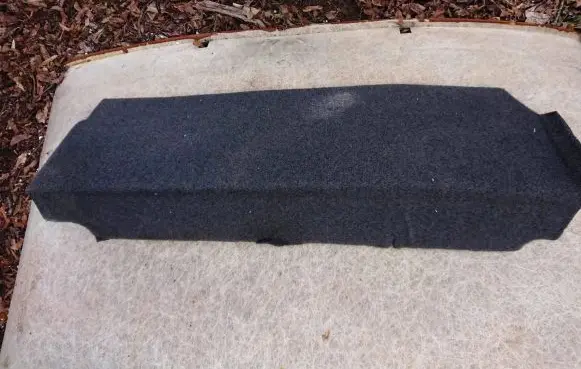 Jaguar XJ X300 Trunk/boot lower side trim panel GNC3620AA