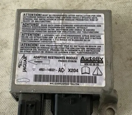 Jaguar S-Type Airbag control unit/module 4R8314B321AC