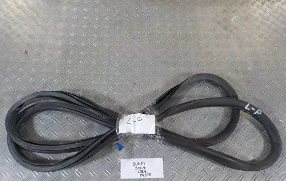 Front door rubber seal